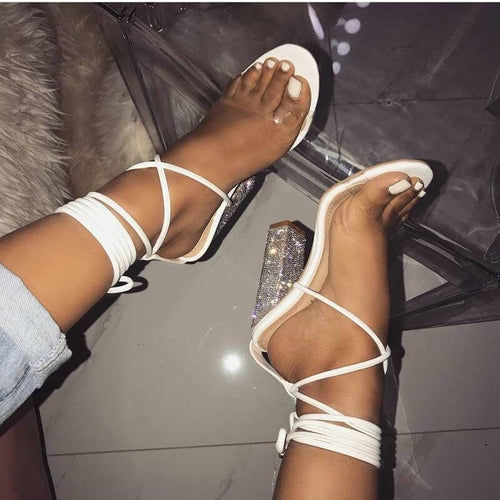 High-heeled Sandals / Open-toed